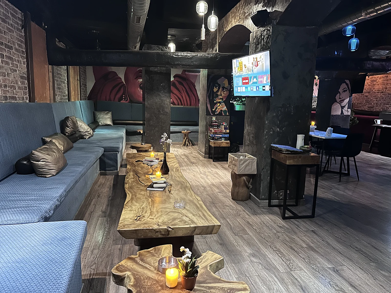 Zona lounge del club